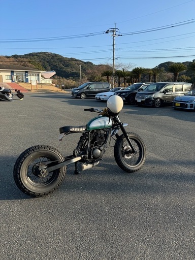 YAMAHA TW200 ロンスイ　スカチューン　