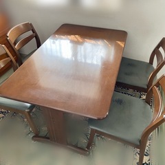 ダイニングテーブルセット  4人掛け の画像