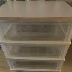 衣装ケース　プラケース　3つまとめの画像