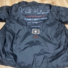 karl helmut✨希少✨レア✨ロゴ入りナイロンジャケット✨の画像