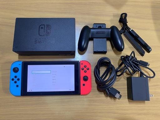 【譲り先決まりました】Nintendo Switch本体-SDカード付