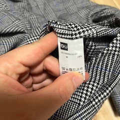 GU✨人気商品✨チェック柄✨シンプル長袖シャツ✨の画像