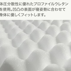 ニトリ 
マットレス セミダブルの画像