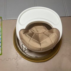 JTC まあるいほこうき 丸型ベビーウォーカー ベージュ　　歩行器の画像