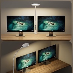 新品✨ デスクライト LED 5段階調光調色 多角度調節 読書 勉強 仕事用の画像