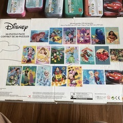 ディズニーパズル20個セットの画像