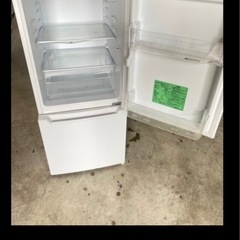 NO B98 🌈福岡市内配送設置無料✨🌈YAMADASELECT(ヤマダセレクト) YRZ-C12H1 2ドア冷凍冷蔵庫 (117L・右開き) ホワイト　2021年の画像