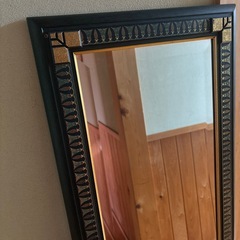 英国アンティーク鏡の画像