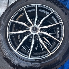 205/60r16 ヨコハマIG60 ２２年48週3本50週1本　6.5j+38 114.3 スタッドレスの画像