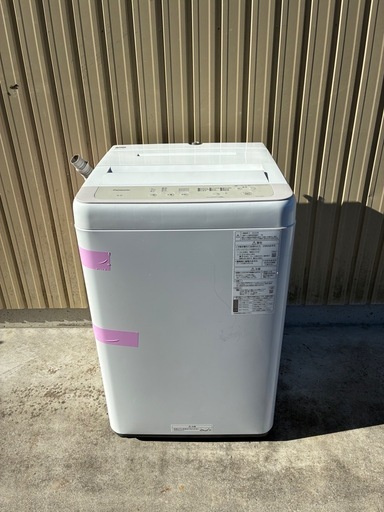 2024年製Panasonic 6.0kg洗濯機NA-F6B2早い者勝ち (みどり) 岡地の生活