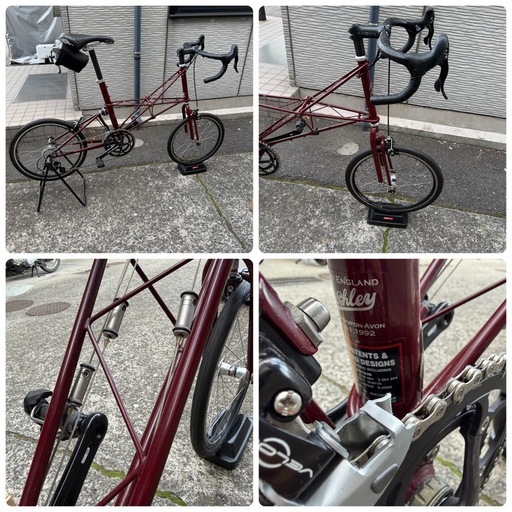 【美品】Alex Moulton　アレックス・モールトン　AM series？　TSR？　自転車　ミニベロ