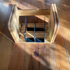 可変式 本棚／伸縮タイプ／省スペース収納　200円の画像