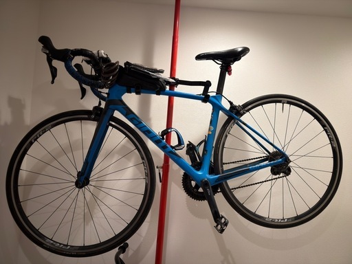 2016 GIANT TCR Advanced 2 Sサイズ 105 1000km 傷あり 修理前後ギア付