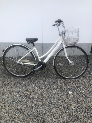 【京都発】京の楽チャリ　普通自転車　内装　5段変速　27インチ