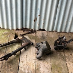 カワサキ Z2 書類付きフレームとエンジン2機その他パーツ　レストアベースの画像