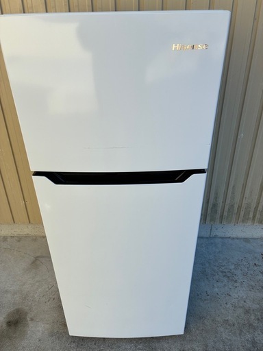 Hisense 2ドア冷蔵庫 120L HR-B1201 2018年製一人暮らし向け (みどり
