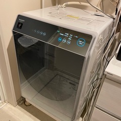 シャープ洗濯機ドラム式ES-P110-SLの画像