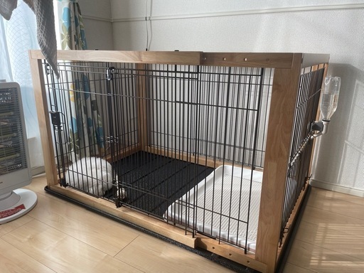 リッチェル犬ケージ大きさ調整可能