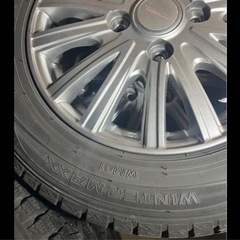 再募集🙇‍♀️ダンロップ　スタッドレス ウィンターマックス　 155 70 13 タイヤの画像