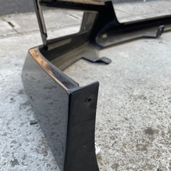 C27セレナ前期用フロントスポイラー  黒 ハイウェイスターVから取り外しの画像