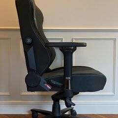 【引き取り限定】Secretlab TITAN 2020 ゲーミングチェア（ファブリック／ブラック×ブルー）③の画像