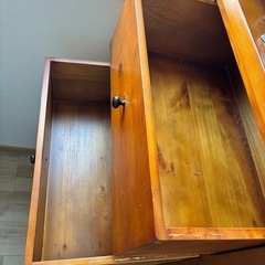 美品！ 木製チェスト 5杯の画像