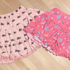 130cm　スカート　5点まとめ売り　キッズ　女の子　ガールズの画像