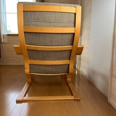 IKEAロッキングチェアー&オットマンセットの画像