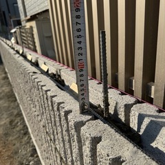 🔥みなさんの力が必要です🔥【ブロック工事】の画像