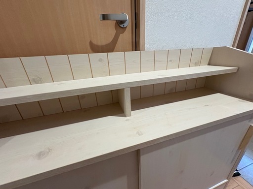 【美品】カウンター収納　リビング収納