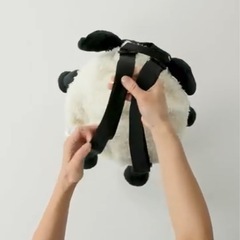 【新品未使用】ベビーリュック　ひつじのショーン ティミーの画像