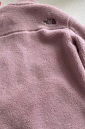 THE NORTH FACE リモフリースジャケット ベビーピンク グレー ボア