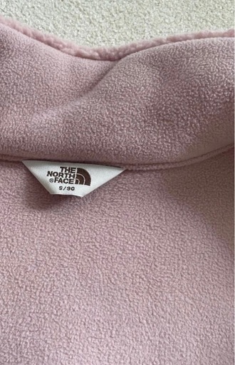 THE NORTH FACE リモフリースジャケット ベビーピンク グレー ボア