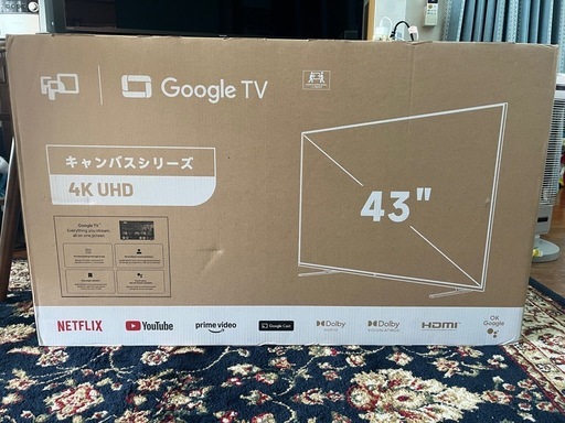 Google TV キャンバスシリーズ4K UHD