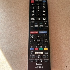 【船橋市】2019年製 SHARP AQUOS 32型テレビ（2T-C32AE1）純正リモコン付・動作良好の画像