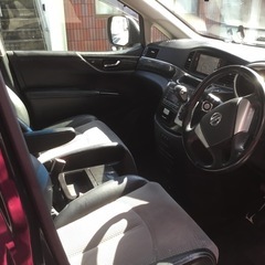 h25 エルグランドライダー　車検9年11月　乗って帰れます　ナビ　テレビ　Bluetooth　両側パワスラ　ETCの画像