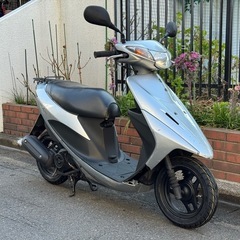 スズキ アドレスV50 Fi 自賠責R11年11月まで タイヤ新品 CA44A 黄色ナンバー登録 外装キレイの画像