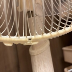 扇風機　割れありの画像