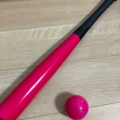 子供用✴︎野球バッド&ボール✴︎スポンジ製の画像