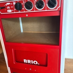 【BRIO】 クッキングトイ　赤　ブリオキッチン　おままごとの画像