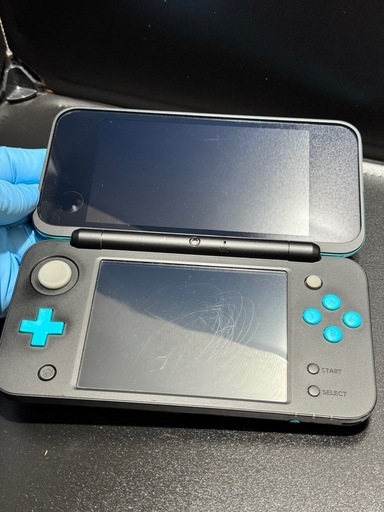 美品　ニンテンドー2DS LL ブルー/ブラック 任天堂 NINTENDO JAN-001