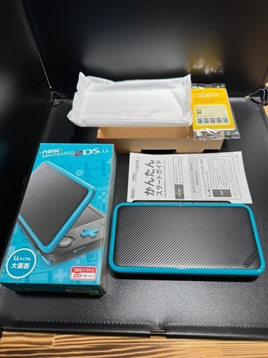 美品　ニンテンドー2DS LL ブルー/ブラック 任天堂 NINTENDO JAN-001