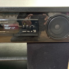 スピーカー付きテレビ台の画像