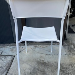 【決まりました】ニトリ スタッキングチェア ラグドール WHの画像
