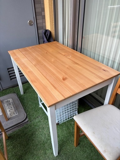 IKEA レールハムン ダイニングセット 椅子4脚 (なちゃ) 堀切の