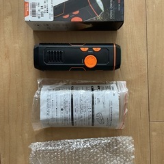 防災ライト、ラジオ、USB充電、SOSサイレン一体の画像
