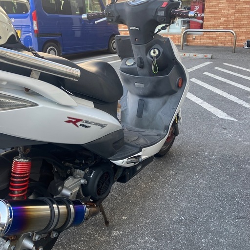 【取引中】KYMCO レーシング125fi 程度良好！整備･自賠責付！