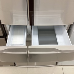 【6ヶ月保証】6ドア冷蔵庫　Panasonic NR-FVM471S-Nの画像