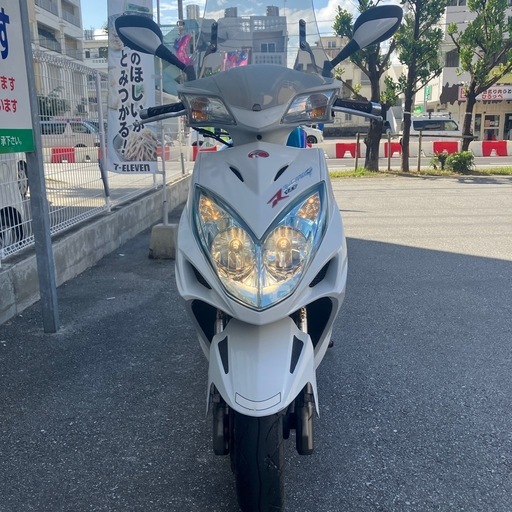 【取引中】KYMCO レーシング125fi 程度良好！整備･自賠責付！
