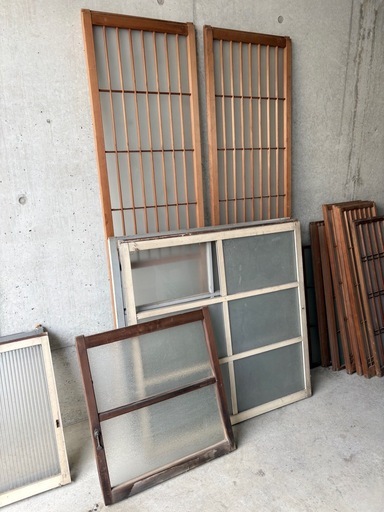 昭和レトロ⭐︎古民家の窓、建具などまとめて